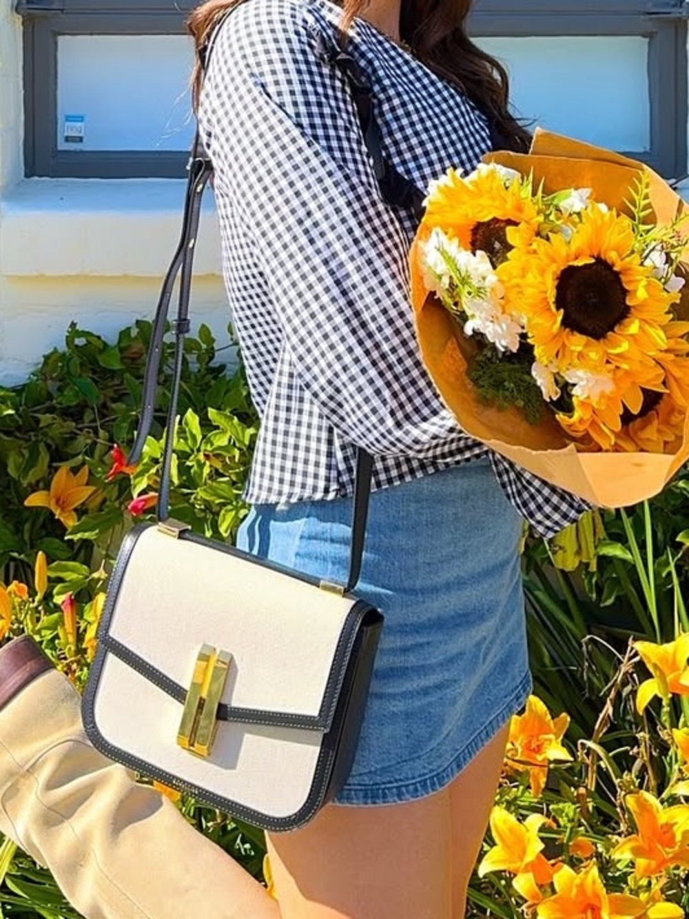 DEMELLIER WOVEN BAG